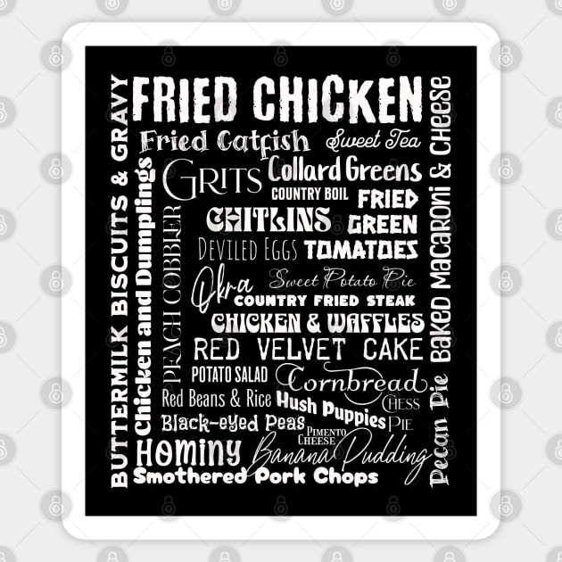Southern Foods Sticker by HolidayBug